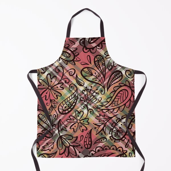 Item preview, Flower Seamless Plaid Pattern - Vintage Floral Pattern in a Repeating Design designed and sold by OrangeMG.