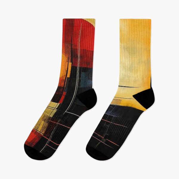 Item preview, Explore "Simplistic & Minimalistic Vintage Sunset" Abstract Art designed and sold by ArtificialGenes.