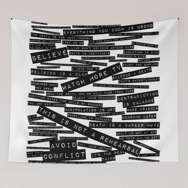 Item preview, u2 zootv quotes designed and sold by clad63.