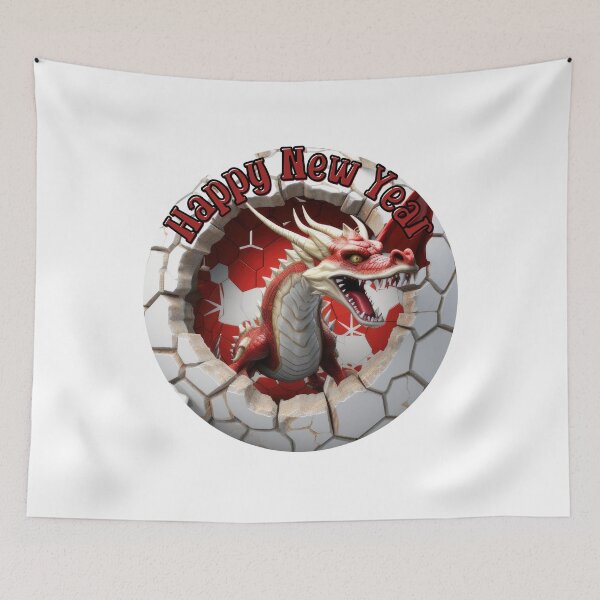 Item preview, Happy New Year,Year of Dragon designed and sold by BotunPeony.