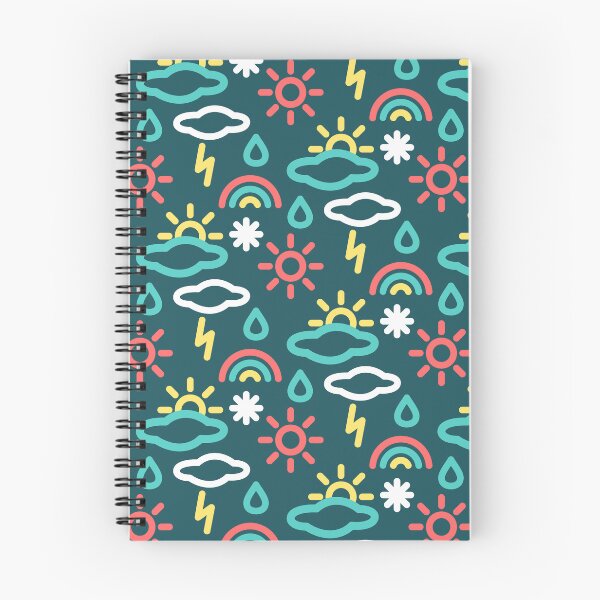 Item preview, Pattern of weather icons. Weather news. Weather seasons forecast symbols designed and sold by NataliaVVV.