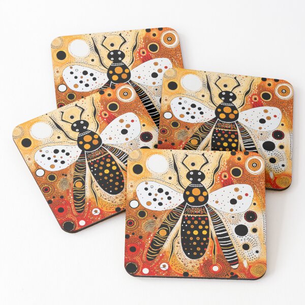 Item preview, Abstract Bee Illustration designed and sold by GulDesignCo.