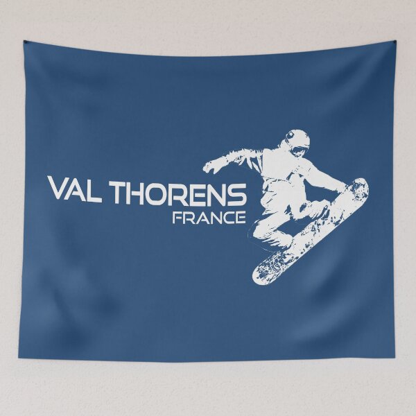 Item preview, Val Thorens France Snowboarder designed and sold by Esskay Designs.