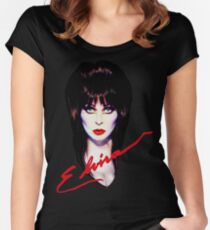 Elvira the Mistress Women's Fitted Scoop T-Shirt