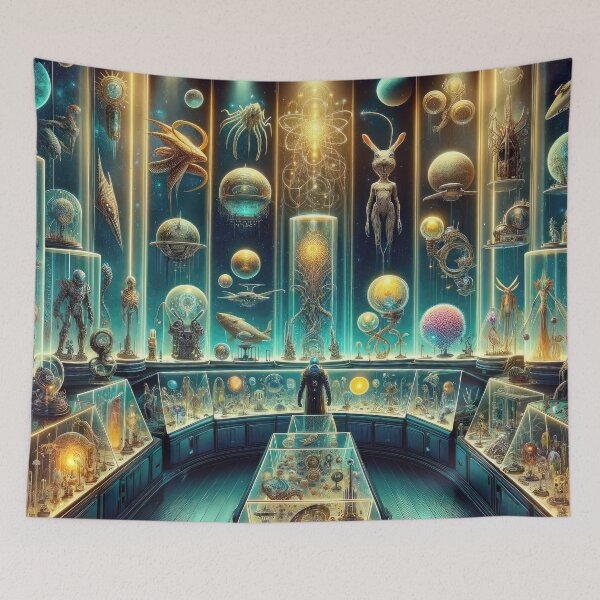 Item preview, Cabinet of Cosmic Curiosities designed and sold by Newpixelland.
