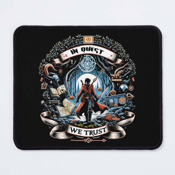 Item preview, Trust in the quest - adventure calls designed and sold by darkfantasy-atk.