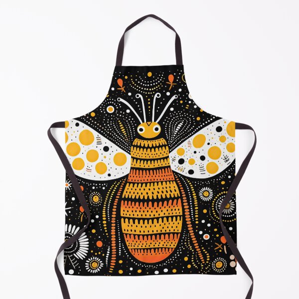 Item preview, Yellow and Black Abstract Bee  designed and sold by GulDesignCo.