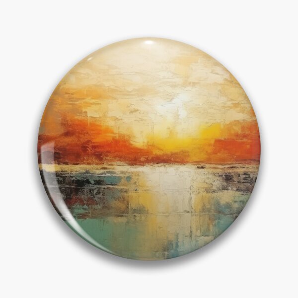 Artikelvorschau, Entdecken Sie "Simplistic & Minimalistic Vintage Sunset" Abstrakte Kunst entworfen und verkauft von ArtificialGenes.