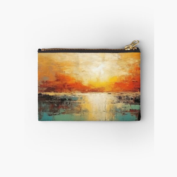 Artikelvorschau, Entdecken Sie "Simplistic & Minimalistic Vintage Sunset" Abstrakte Kunst entworfen und verkauft von ArtificialGenes.