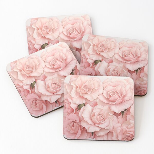 Item preview, Elegant rose petals and buds in a romantic seamless design. designed and sold by alexrow.