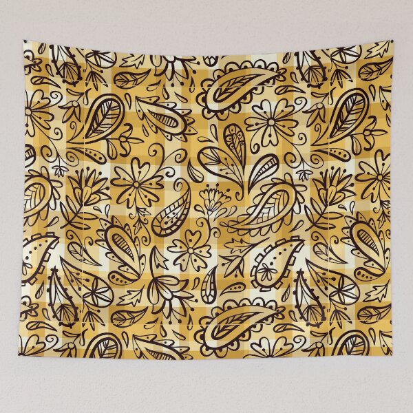 Item preview, Floral Plaid Seamless Pattern - Modern Floral Pattern in a Repeating Design designed and sold by OrangeMG.