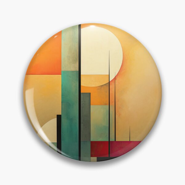 Item preview, Explore "Simplistic & Minimalistic Vintage Sunset" Abstract Art designed and sold by ArtificialGenes.