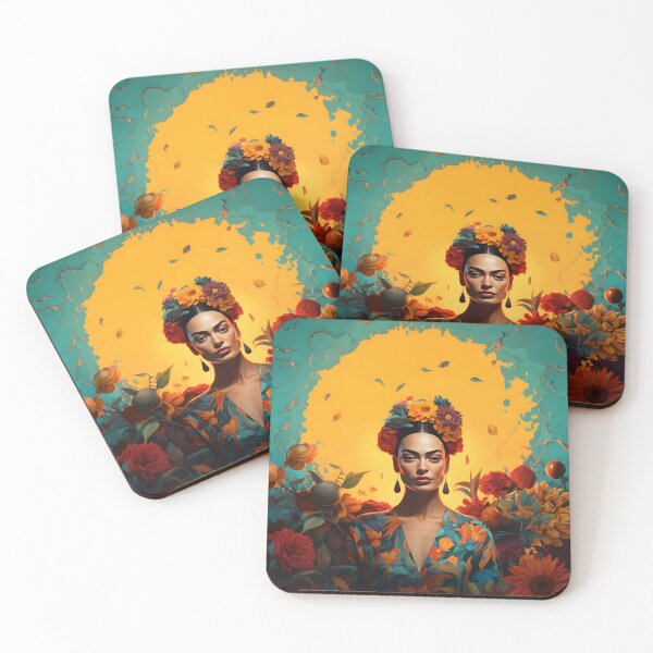 Item preview, Frida's Floral Aura Unveiled designed and sold by KoosGagiano.