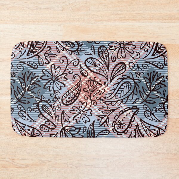 Item preview, Floral Plaid Seamless Pattern - Modern Floral Pattern in a Repeating Design designed and sold by OrangeMG.