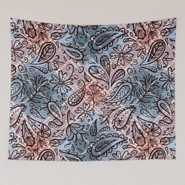 Item preview, Floral Plaid Seamless Pattern - Modern Floral Pattern in a Repeating Design designed and sold by OrangeMG.