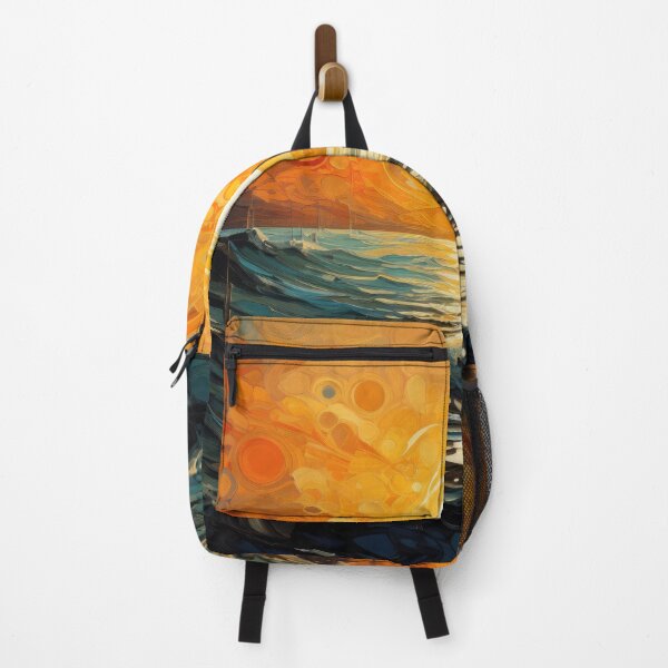 Item preview, Explore "Simplistic & Minimalistic Vintage Sunset" Abstract Art designed and sold by ArtificialGenes.