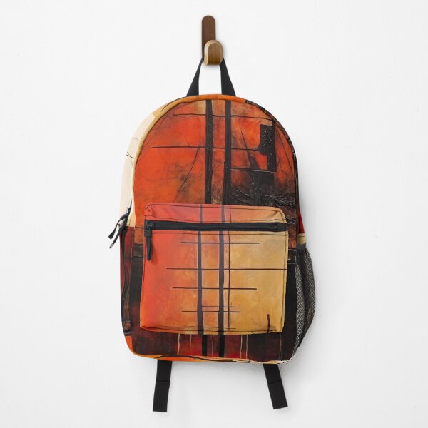 Artikelvorschau, Entdecken Sie "Simplistic & Minimalistic Vintage Sunset" Abstrakte Kunst entworfen und verkauft von ArtificialGenes.