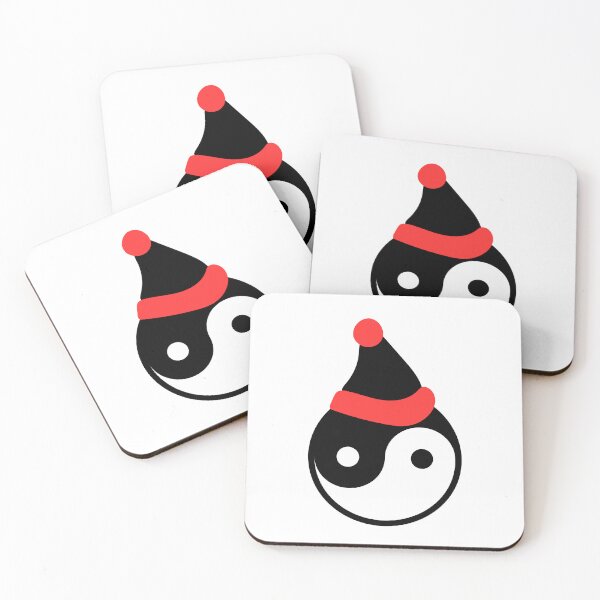 Item preview, Yin Yang Santa Hat designed and sold by GorinART.