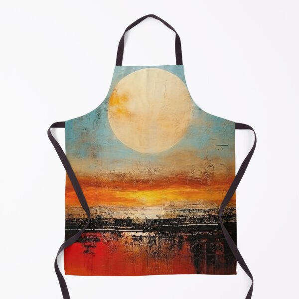 Item preview, Explore "Simplistic & Minimalistic Vintage Sunset" Abstract Art designed and sold by ArtificialGenes.