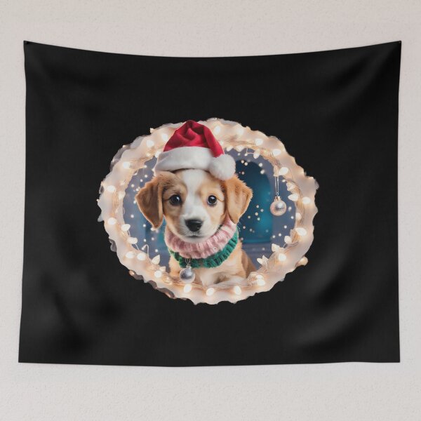 Item preview, Christmas puppy designed and sold by jkrphoto.