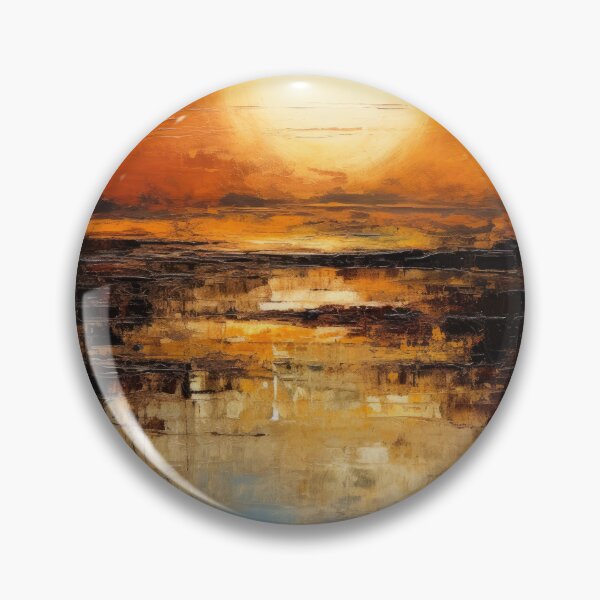Artikelvorschau, Entdecken Sie "Simplistic & Minimalistic Vintage Sunset" Abstrakte Kunst entworfen und verkauft von ArtificialGenes.