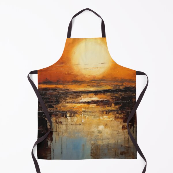 Artikelvorschau, Entdecken Sie "Simplistic & Minimalistic Vintage Sunset" Abstrakte Kunst entworfen und verkauft von ArtificialGenes.