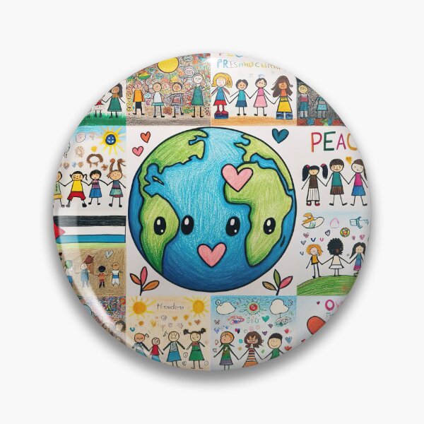Item preview, Children's Art for Peace designed and sold by FIYARO.