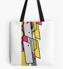 Geometric pattern Psychedelic Tote Bag