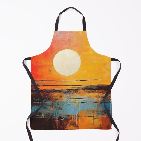 Artikelvorschau, Entdecken Sie "Simplistic & Minimalistic Vintage Sunset" Abstrakte Kunst entworfen und verkauft von ArtificialGenes.