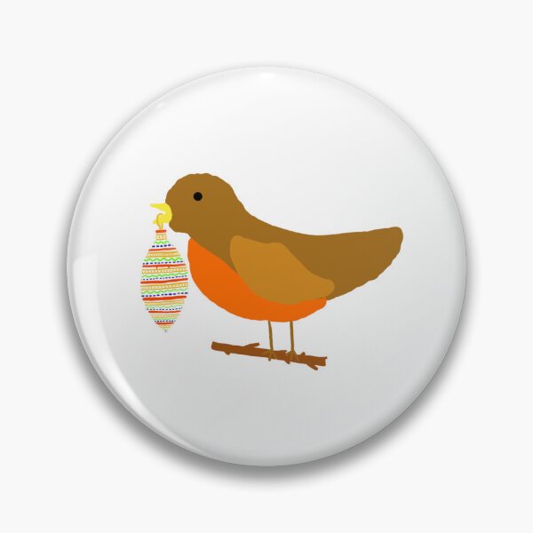 Item preview, Robin deliverie for a bauble. designed and sold by Filledcanvas.