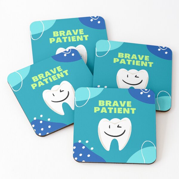 Item preview, BRAVE PATIENT, dentist, teeth, tooth, dental, smile designed and sold by Cerulean-Shop.