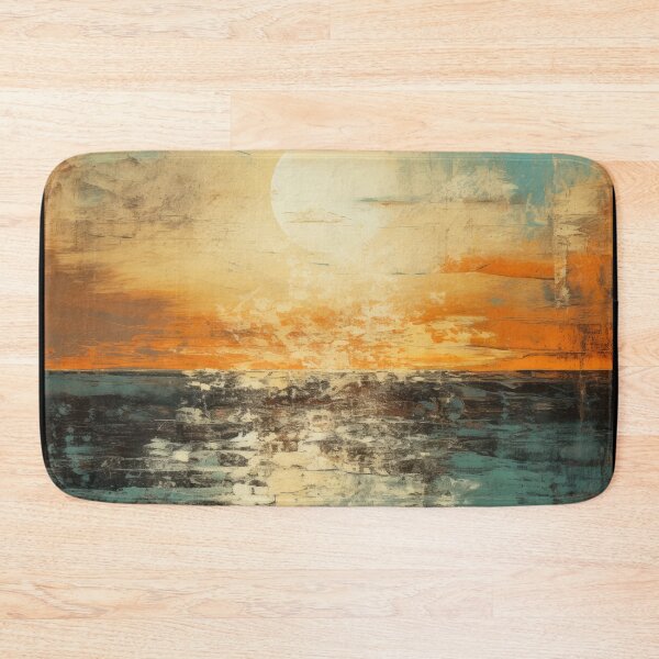 Item preview, Explore "Simplistic & Minimalistic Vintage Sunset" Abstract Art designed and sold by ArtificialGenes.