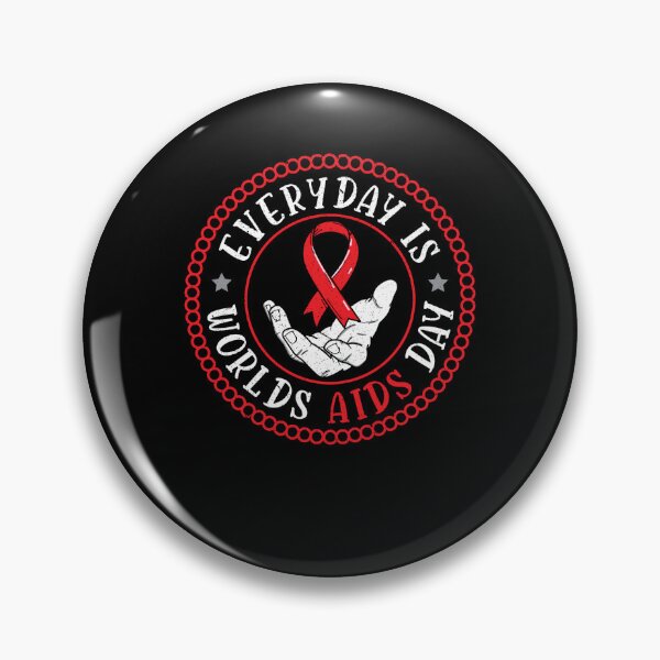 Item preview, Everyday Is World Aids Day HIV AIDS Awareness Red Ribbon designed and sold by defabiosofxs.