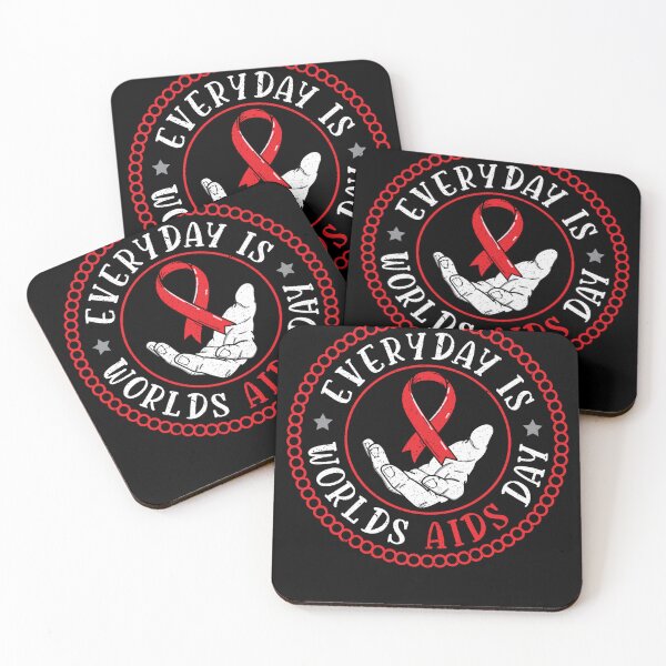 Item preview, Everyday Is World Aids Day HIV AIDS Awareness Red Ribbon designed and sold by defabiosofxs.