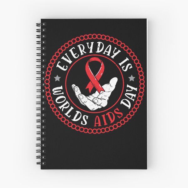 Item preview, Everyday Is World Aids Day HIV AIDS Awareness Red Ribbon designed and sold by defabiosofxs.