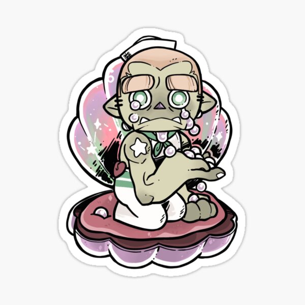 Item preview, pearl grumble orc designed and sold by amins-lil-shop.