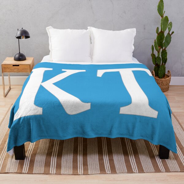 Item preview, KT Initials Monogram Elegant White Letters designed and sold by Jeallan Designs.