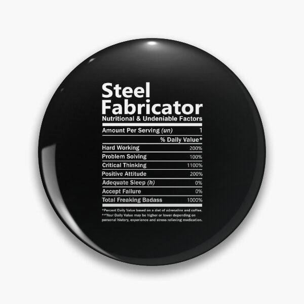 Item preview, Steel Fabricator - Nutritional And Undeniable Factors designed and sold by analisanta.