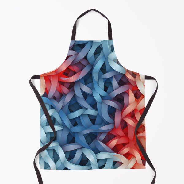 Item preview, Colorful Interwoven Ribbons Wallpaper designed and sold by VectorPlace.