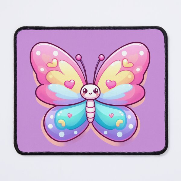 Item preview, Innocent Colorful Happy Butterfly designed and sold by DigiDreamyArt.