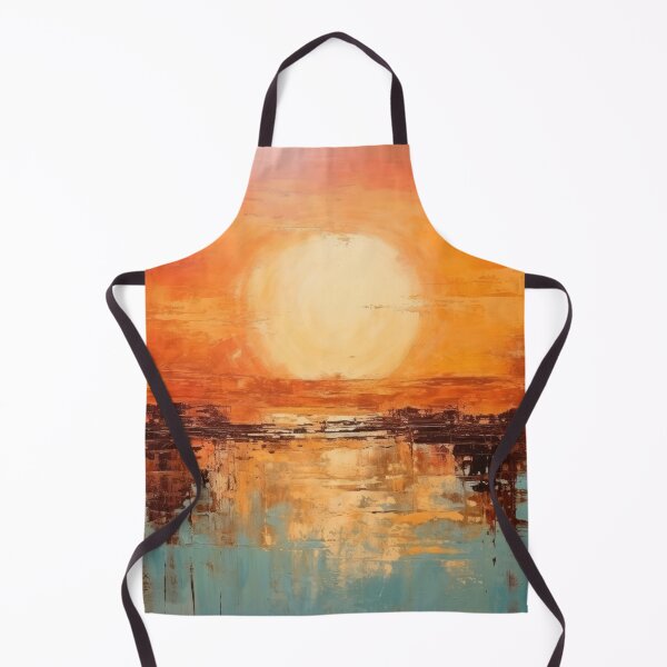 Item preview, Explore "Simplistic & Minimalistic Vintage Sunset" Abstract Art designed and sold by ArtificialGenes.