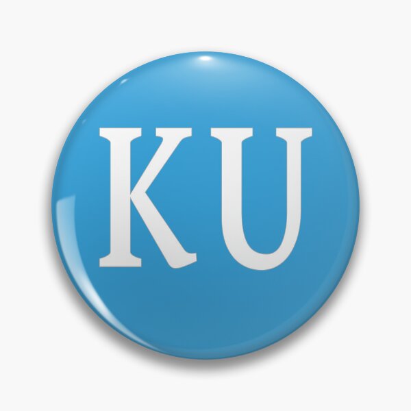 Item preview, KU Initials Monogram Elegant White Letters designed and sold by Jeallan Designs.