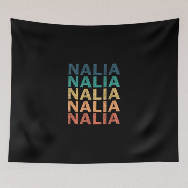 Item preview, Nalia Name - Nalia Vintage Retro Proud Name designed and sold by LeonorBialasz.