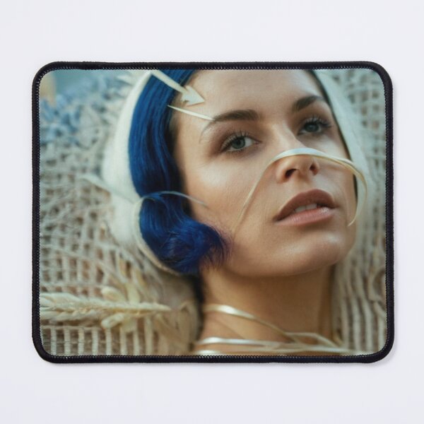 Item preview, natural portrait of futuristic retro woman designed and sold by jsebouvi.