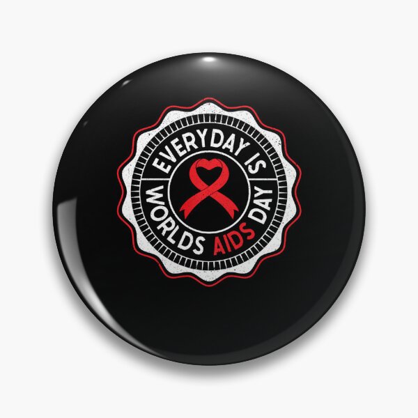 Item preview, Everyday Is World Aids Day HIV AIDS Awareness Red Ribbon designed and sold by defabiosofxs.