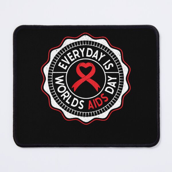 Item preview, Everyday Is World Aids Day HIV AIDS Awareness Red Ribbon designed and sold by defabiosofxs.