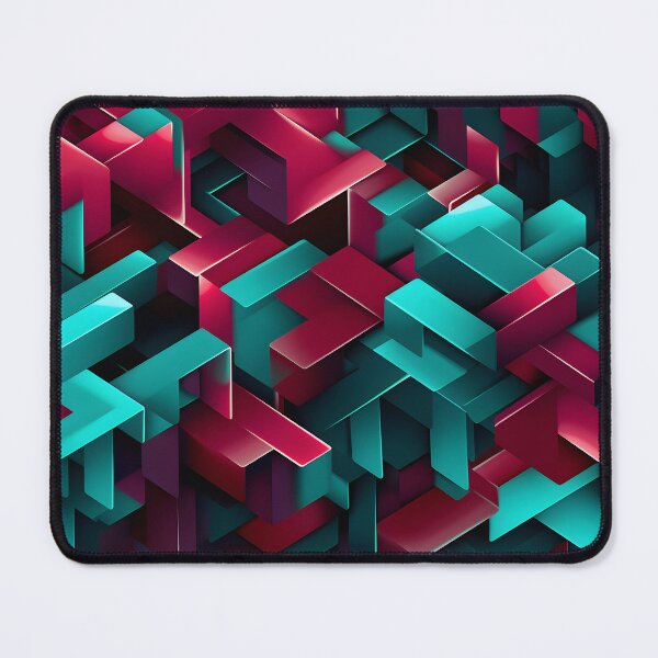 Item preview, 3D Geometric Maze Wallpaper designed and sold by VectorPlace.