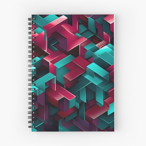 Item preview, 3D Geometric Maze Wallpaper designed and sold by VectorPlace.