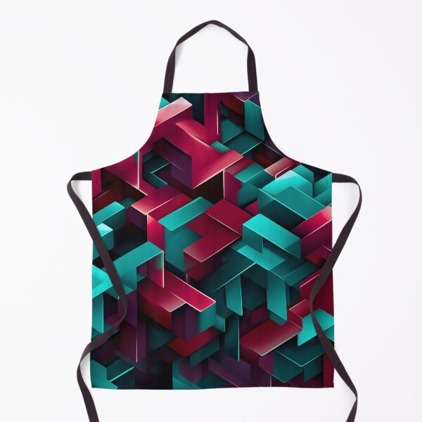 Item preview, 3D Geometric Maze Wallpaper designed and sold by VectorPlace.