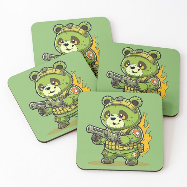 Item preview, Fluffy Firestorm: The teddy bear with firepower designed and sold by Minpadesign.